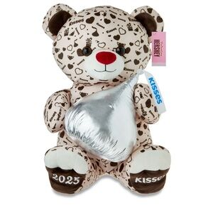 Brown and Red Plush Stuffed Animal Toy